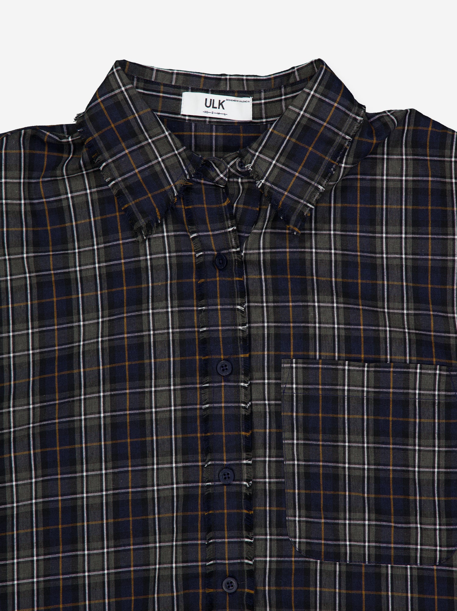 Camisa a cuadros relaxed fit - Aby
