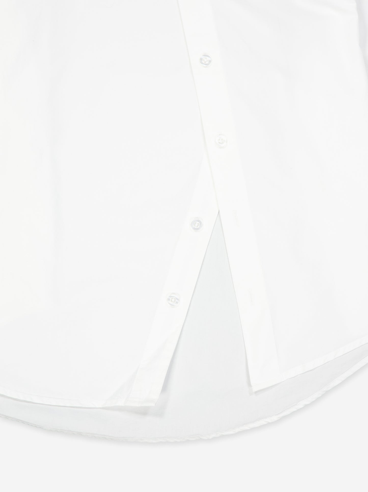 Camisa blanca botones asimétricos - Yani