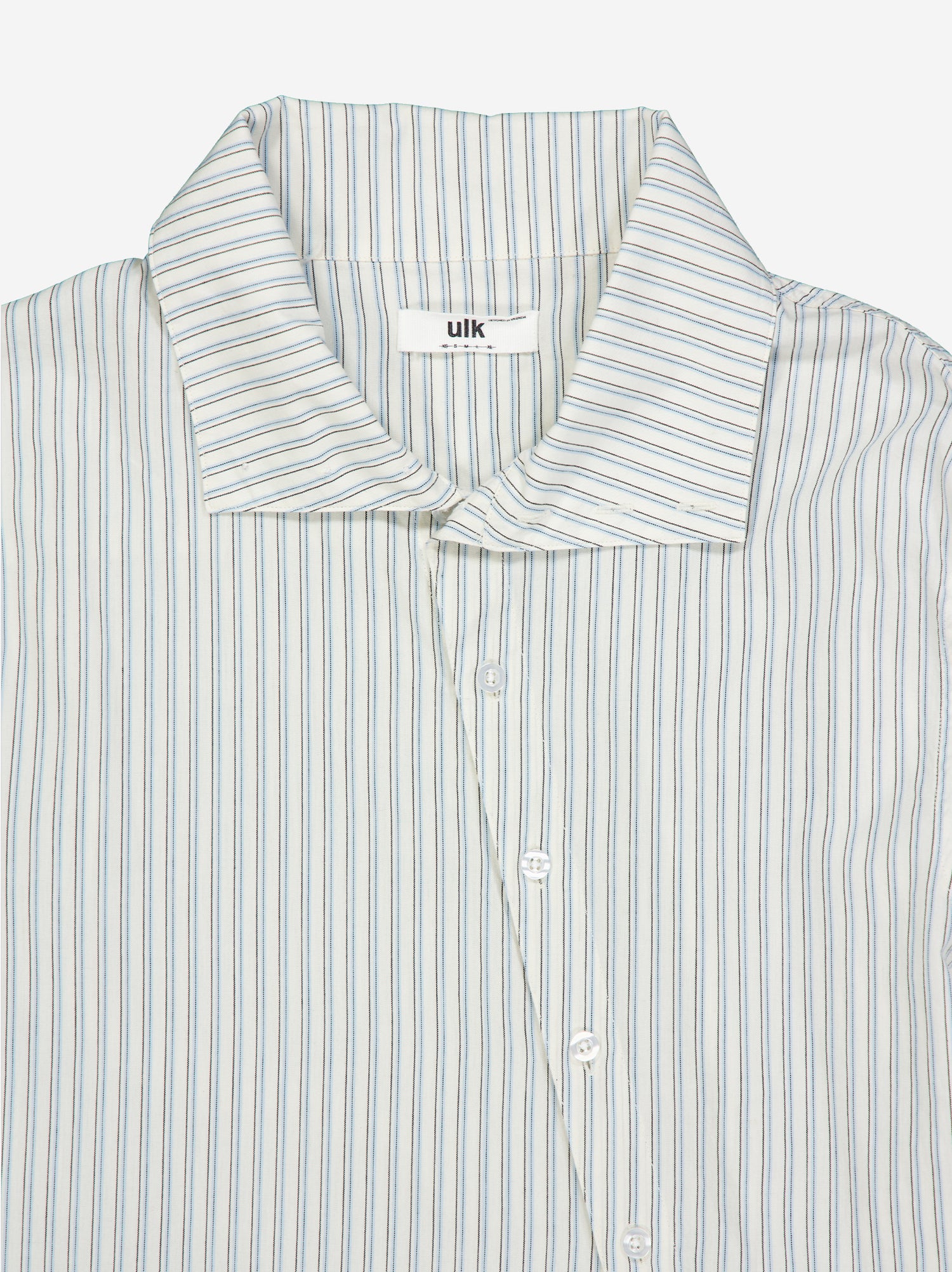 Camisa a rayas con botones asimétricos - Yani