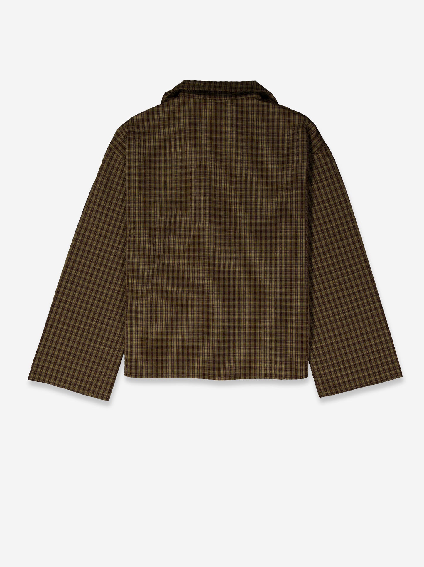 Camisa a cuadros con botones de nudo - Davis