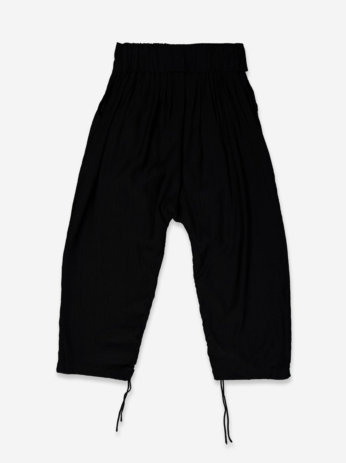 Low crotch trousers with adjustable leg - Sila