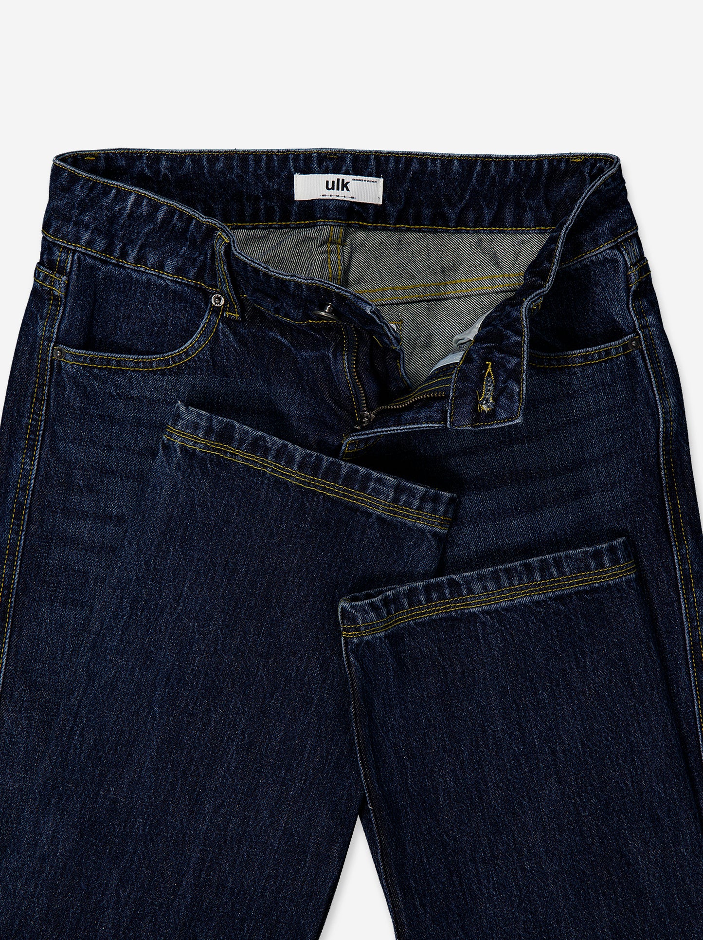 Dark wash effect Denim trousers - Aya