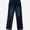 Pantalón denim oscuro efecto lavado - Aya