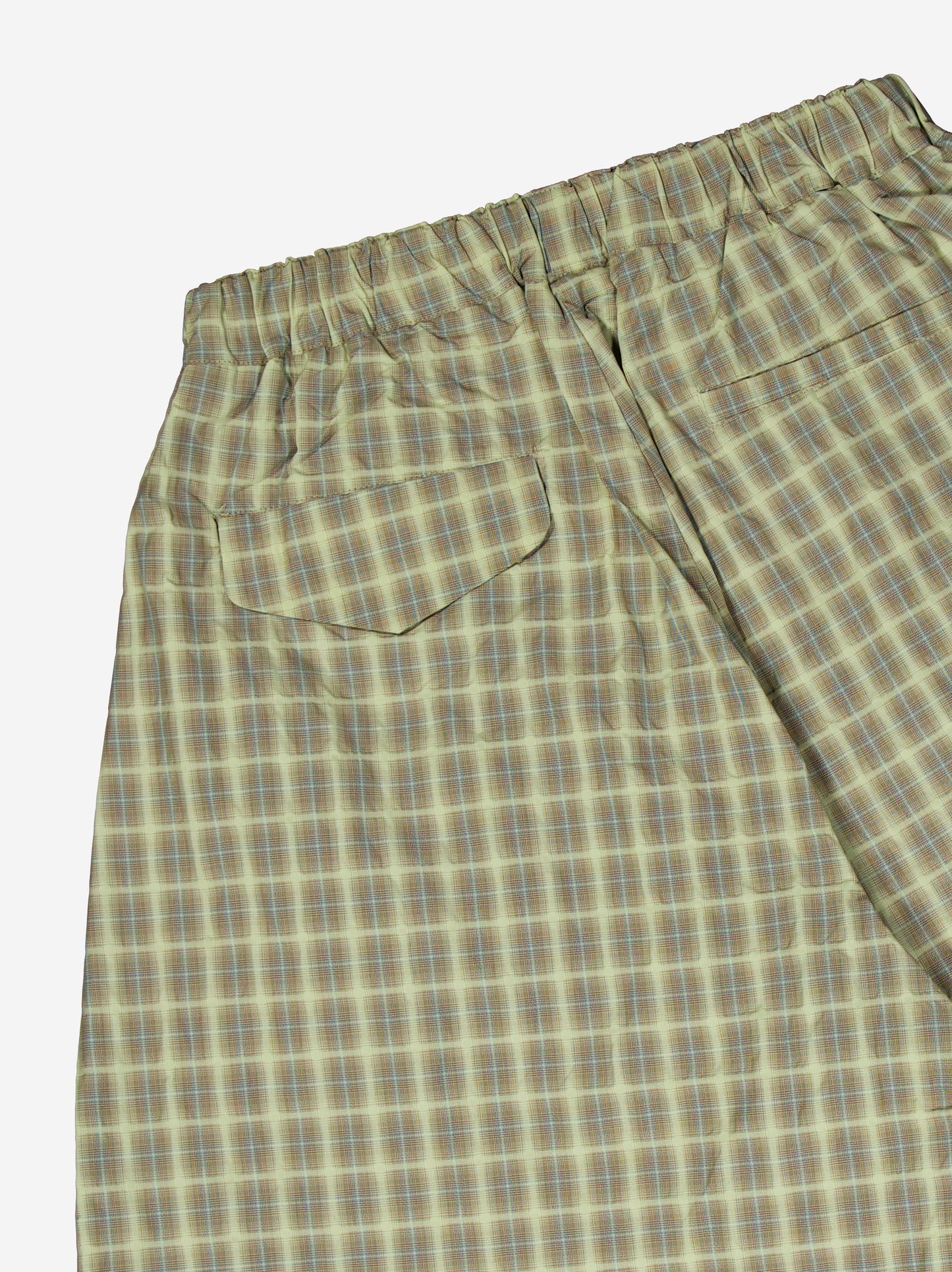 Tartan barrel trousers with elasticated waist - Picnic