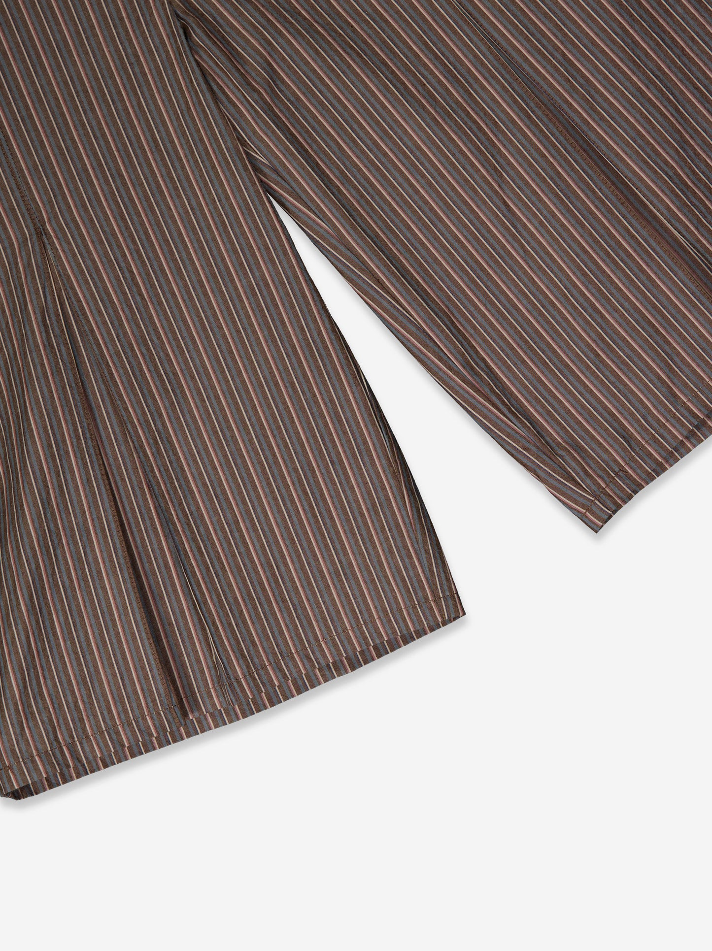 Pinstripe Bermuda shorts with pleats - Dandy