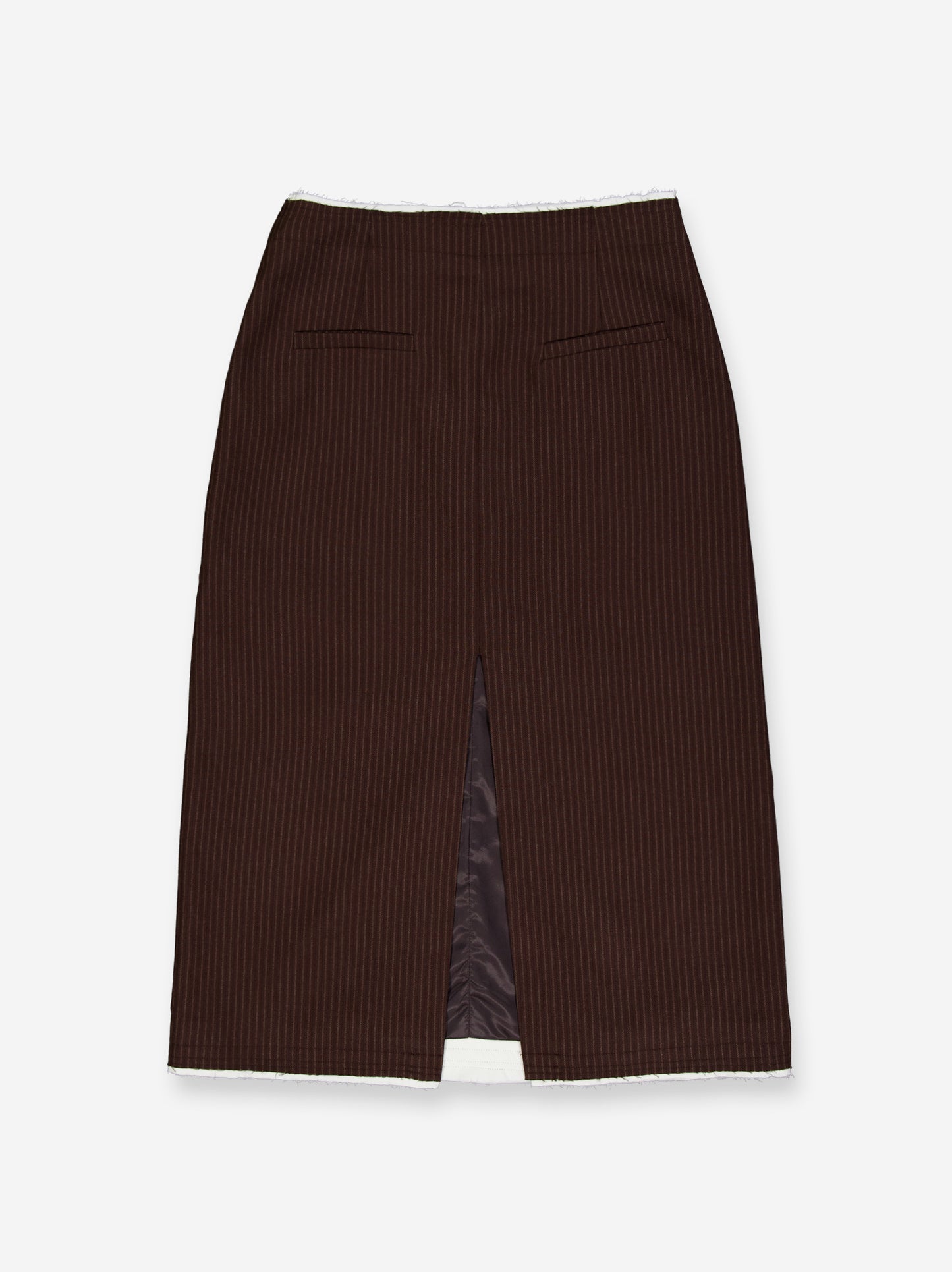 Falda midi raya diplomática - Eira