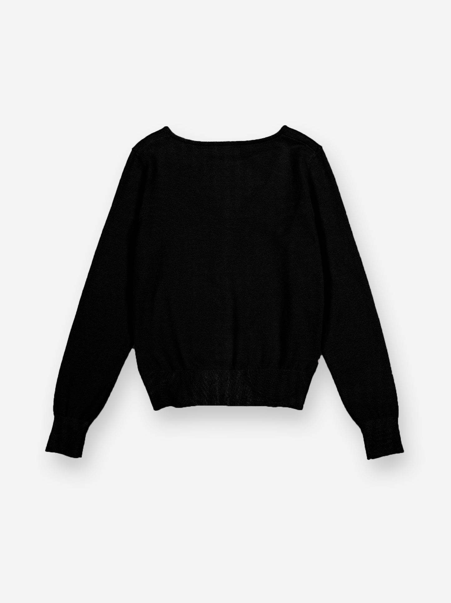 Jersey de punto con cuello en V - Fae