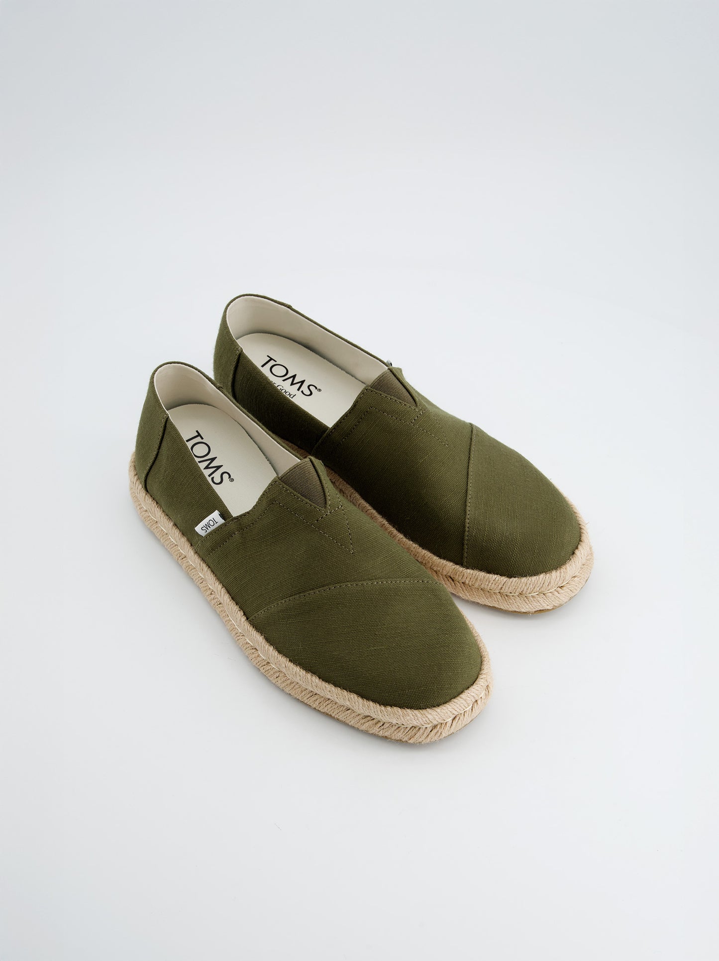 Alpargatas Toms De Lona Verde