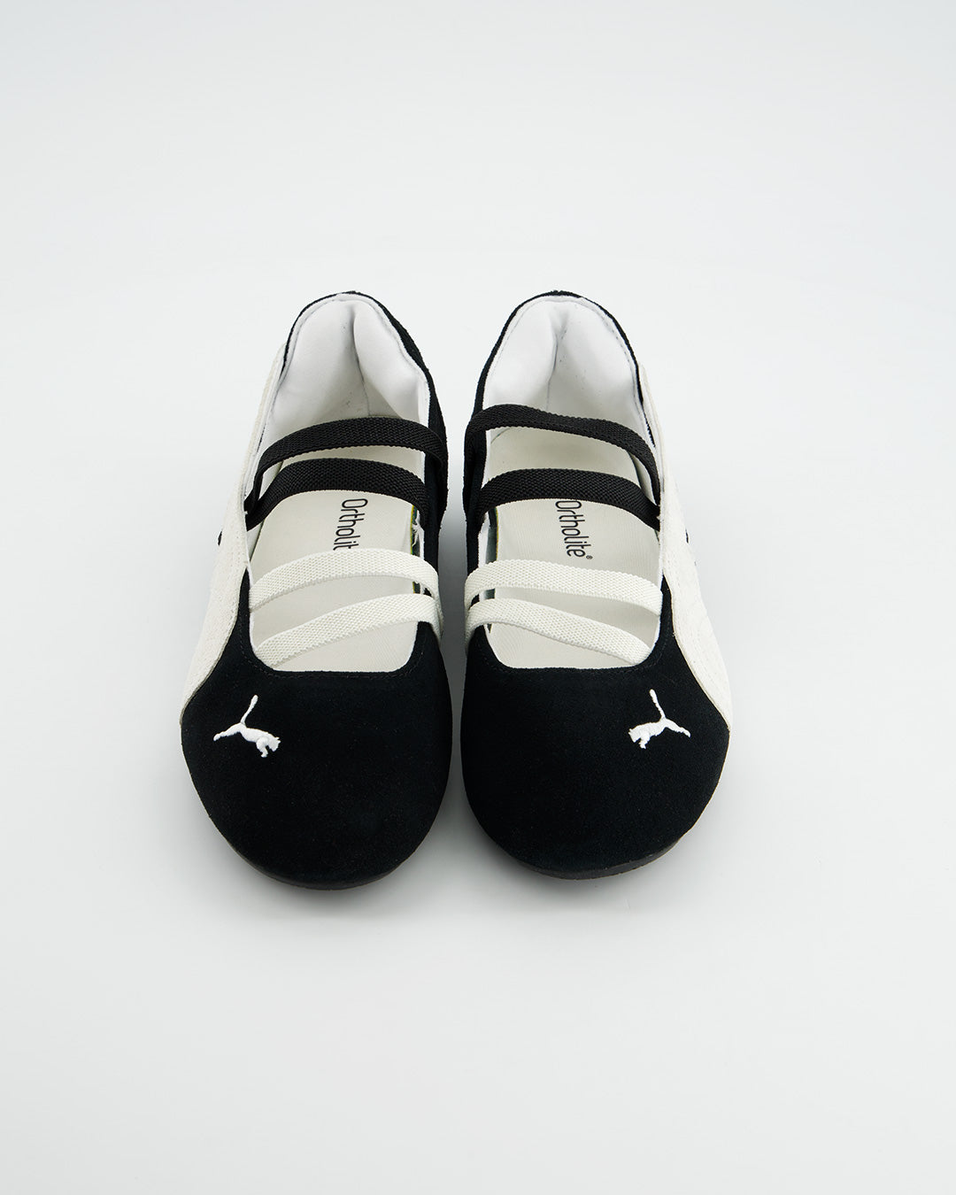 Bailarinas de Ante con Doble Tira - Puma