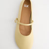 Leather Mary Jane ballet flats - Linke