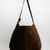 Bolso de hombro hobo en piel de ante - ULK Padua