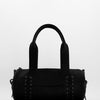 Bolso de piel negro bowling - Paquita