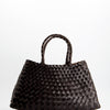 Bolso shopper de piel trenzada - Barrera