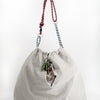 Bolso shopper técnico reversible con charm - JJ