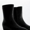 Botas negras de caña media con puntera - Gada