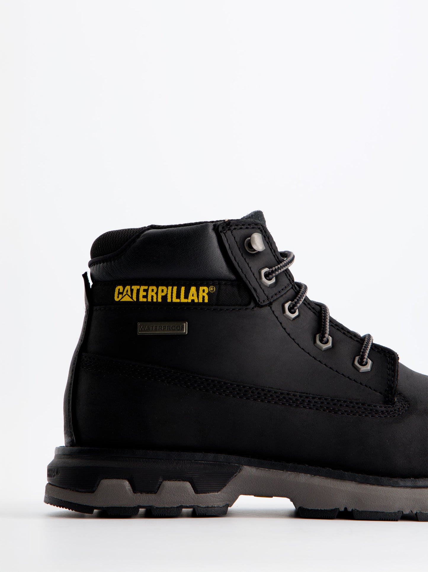Botas negras de piel para hombre - Caterpillar Pursue