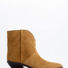 ULK Burn suede cowboy ankle boots