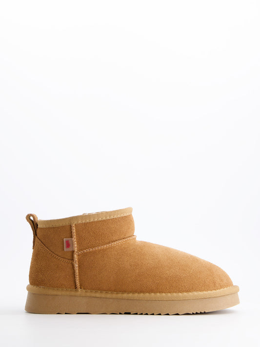 Suede ankle boots with inner lining - Yoko