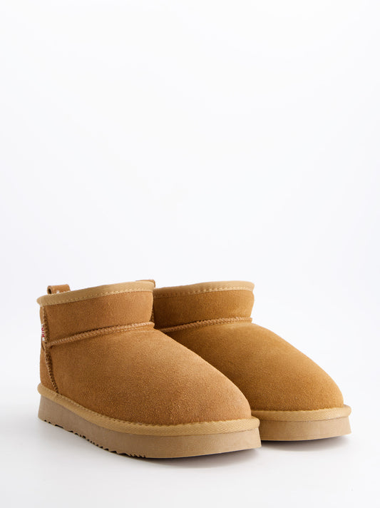 Suede ankle boots with inner lining - Yoko