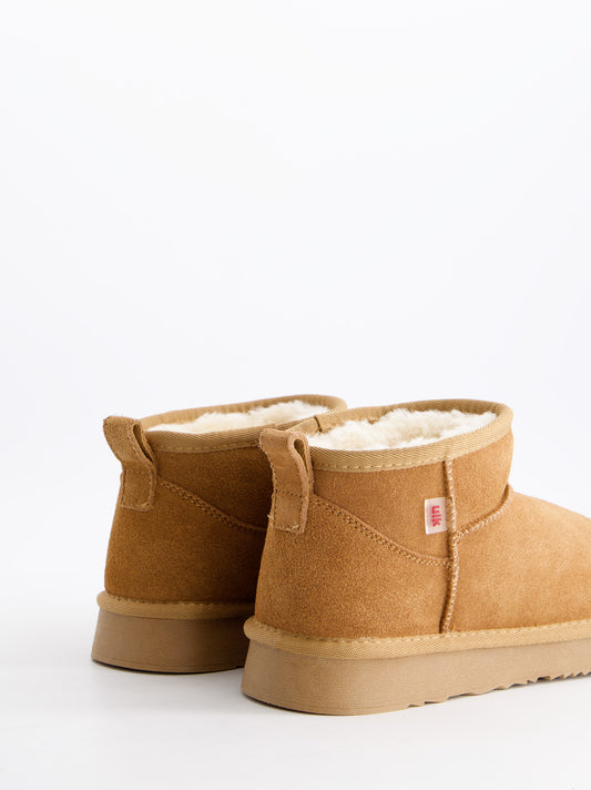 Suede ankle boots with inner lining - Yoko
