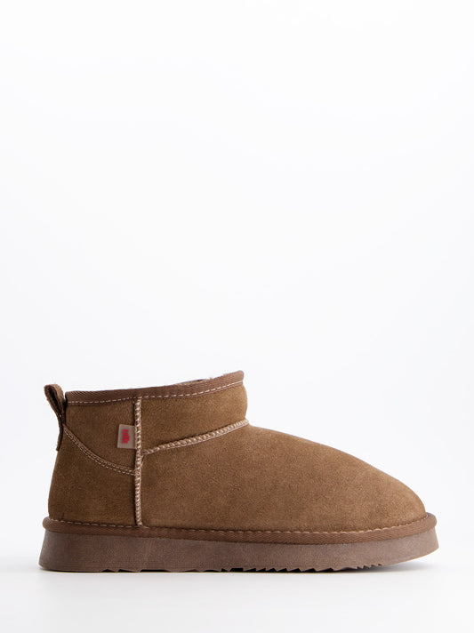 Suede ankle boots with inner lining - Yoko