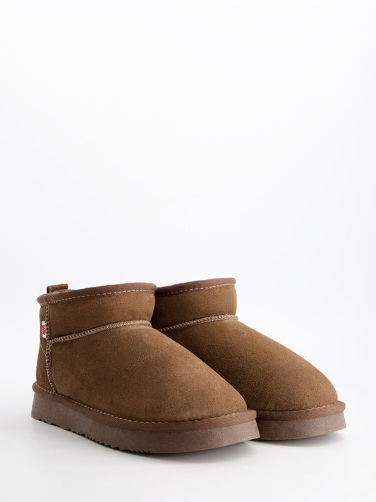 Suede ankle boots with inner lining - Yoko