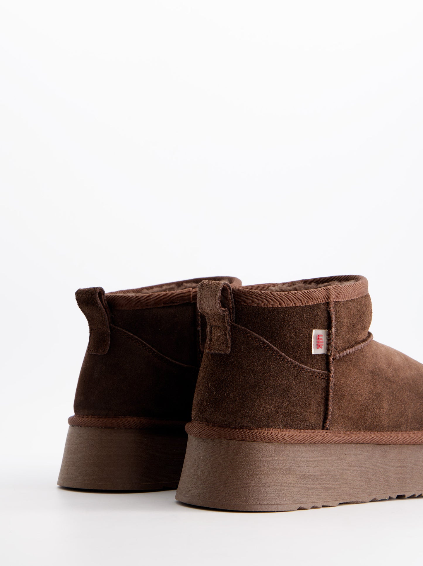 Botines de ante con forro interior y plataforma - Miwa