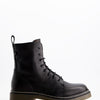 Botines militares de piel negras - Fanny
