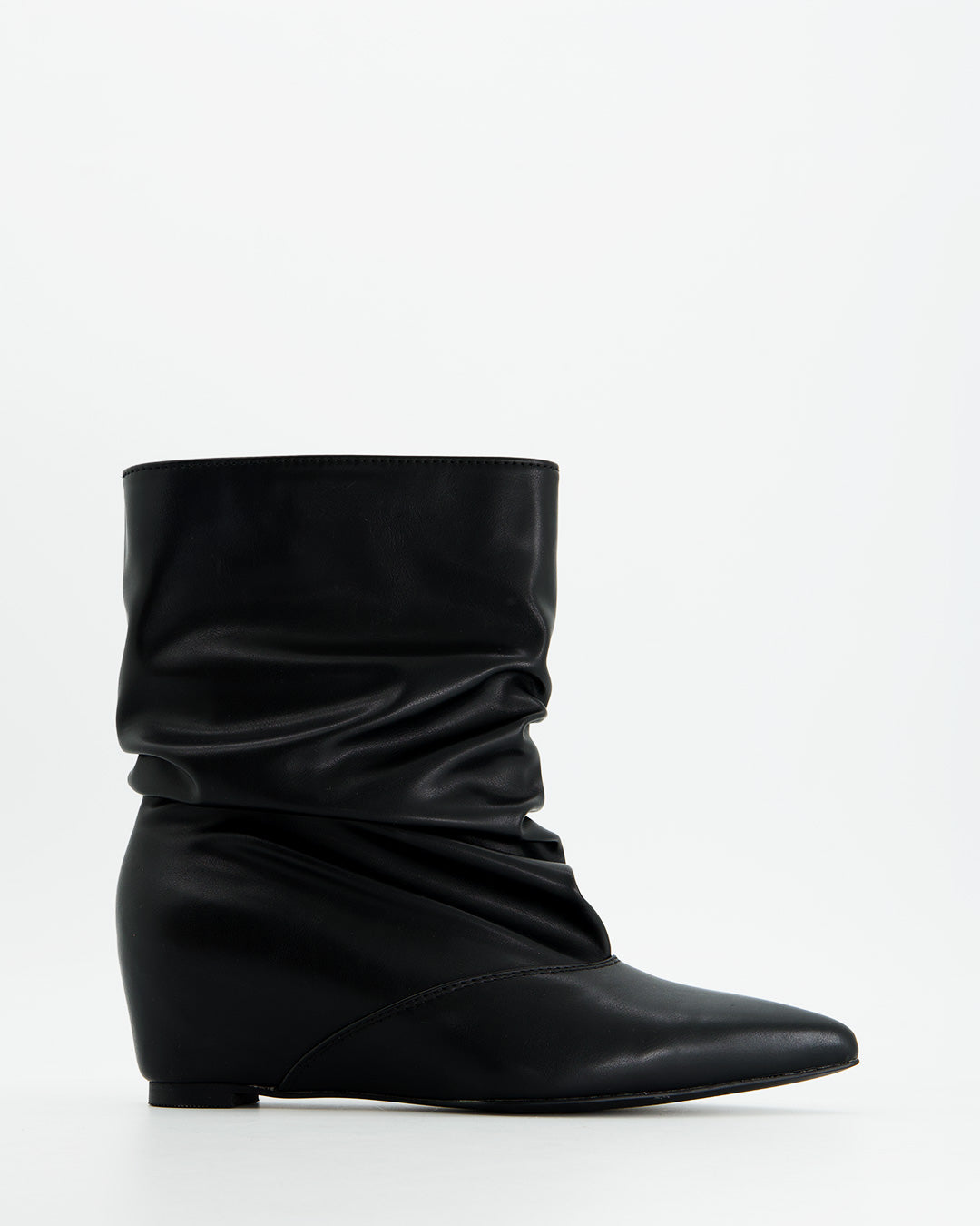 Botines negros efecto piel negros - Rugger
