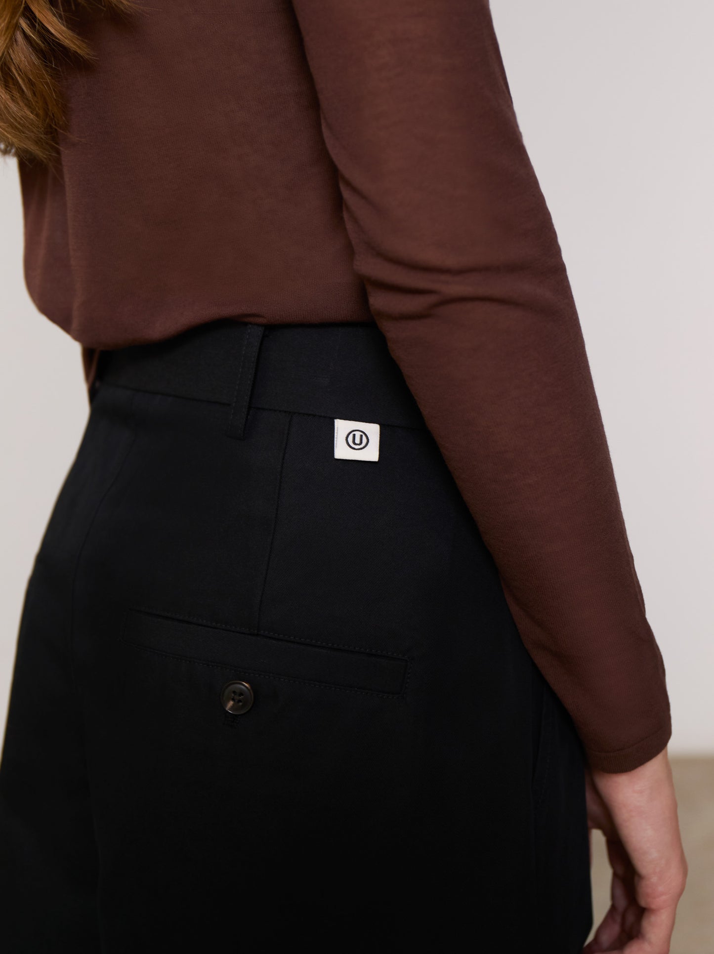 Long Bermuda shorts with clips - ULK Zinnia