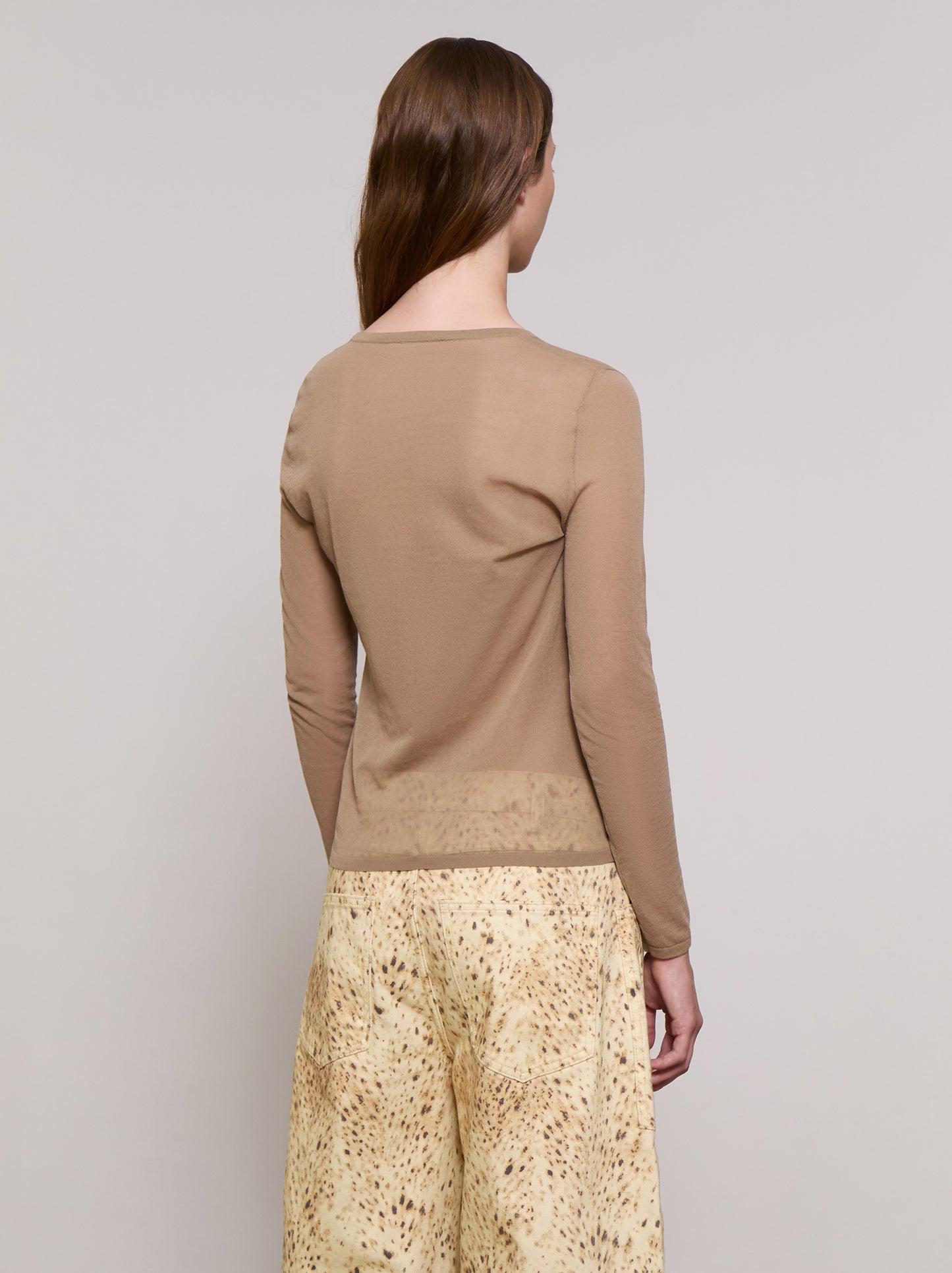 Camiseta semistransparente - ULK Camille