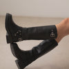 Musse & Cloud by Ulanka Cross - Leather biker boot