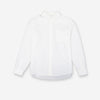 Camisa blanca de popelín con bolsillo - Dublin