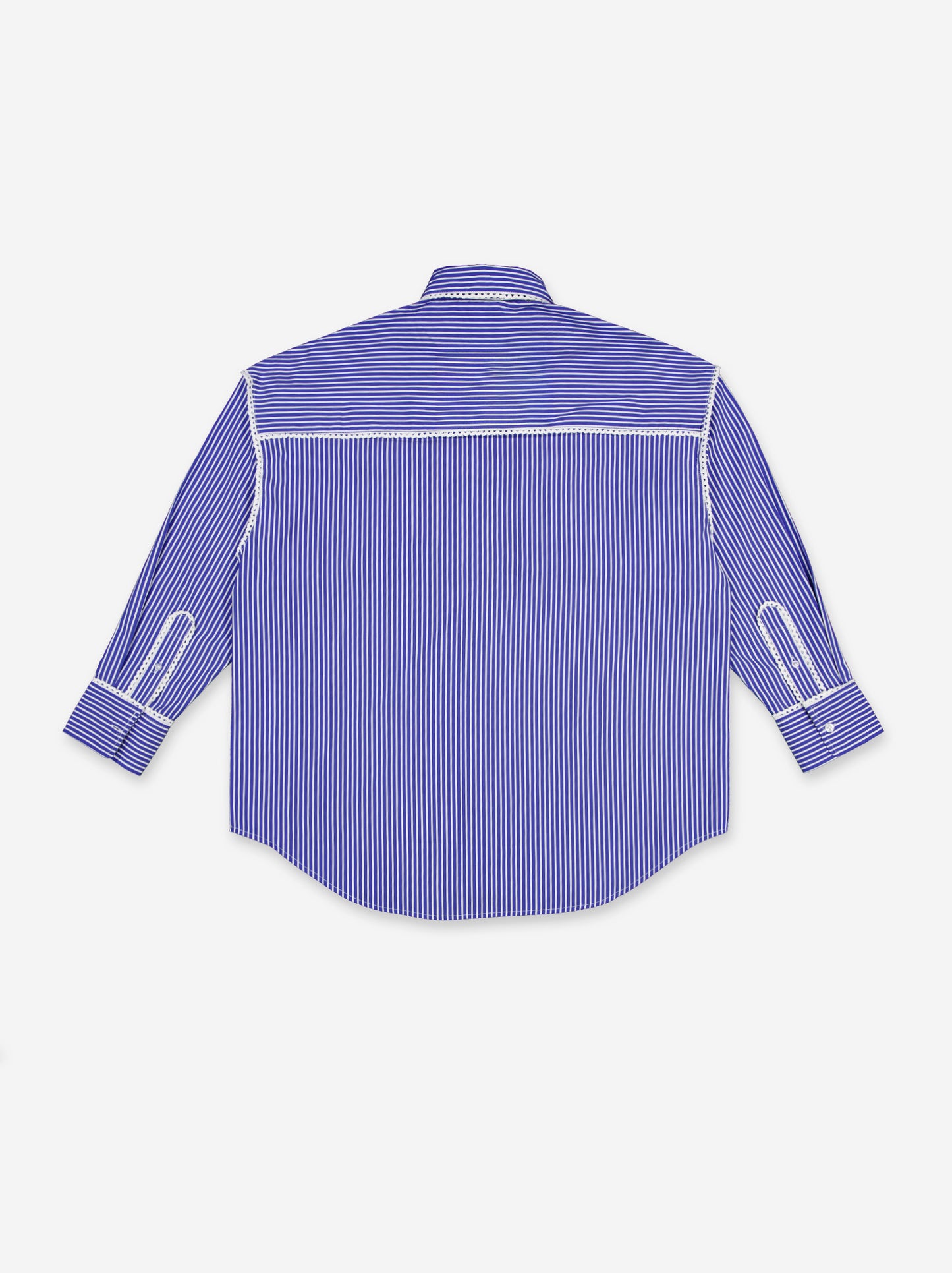 Striped poplin shirt - ULK Lucy