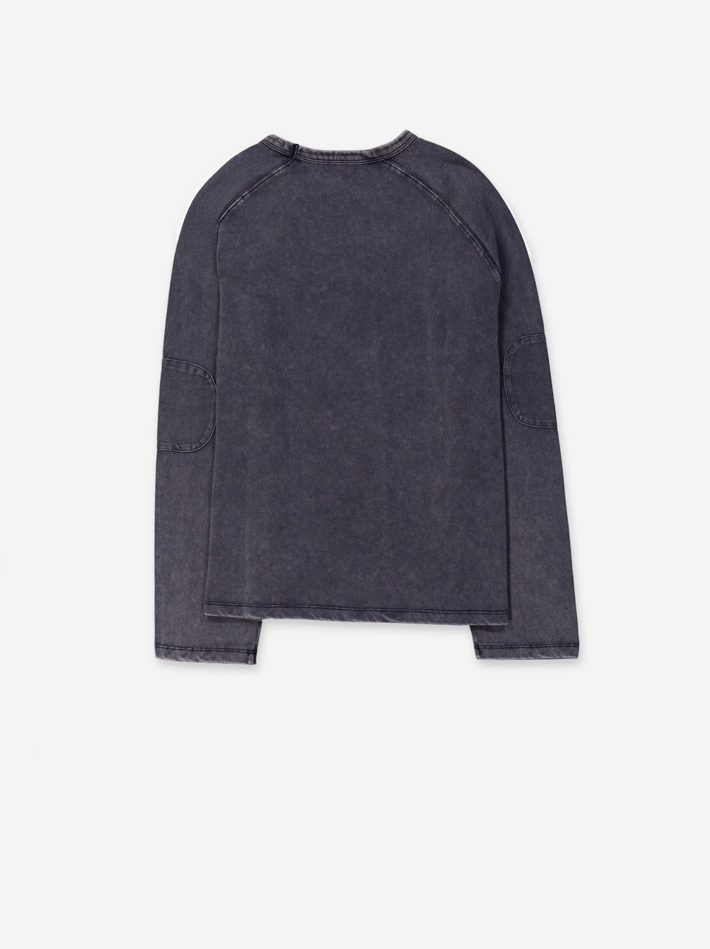 Grey Washed-Effect T-Shirt - Chuck