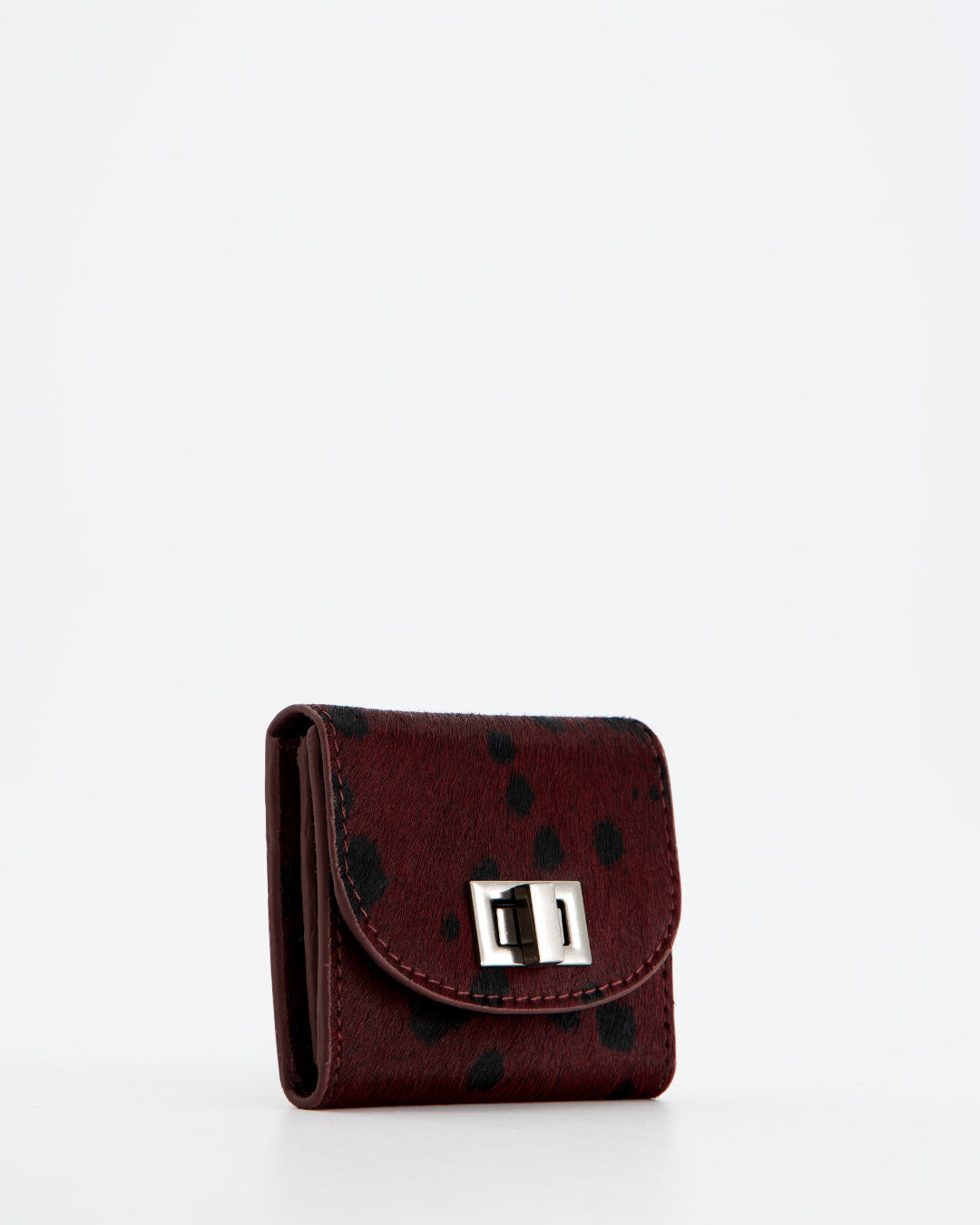 Cartera Mini Animal Print Burdeos - Sitt