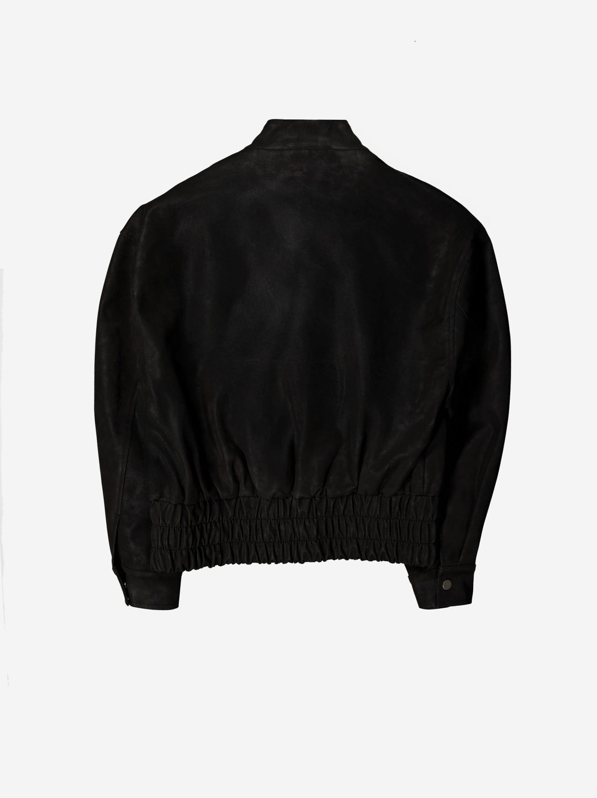 Black Leather-Effect Jacket - Estel