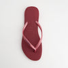 Chanclas Havaianas Slim Logo Granate