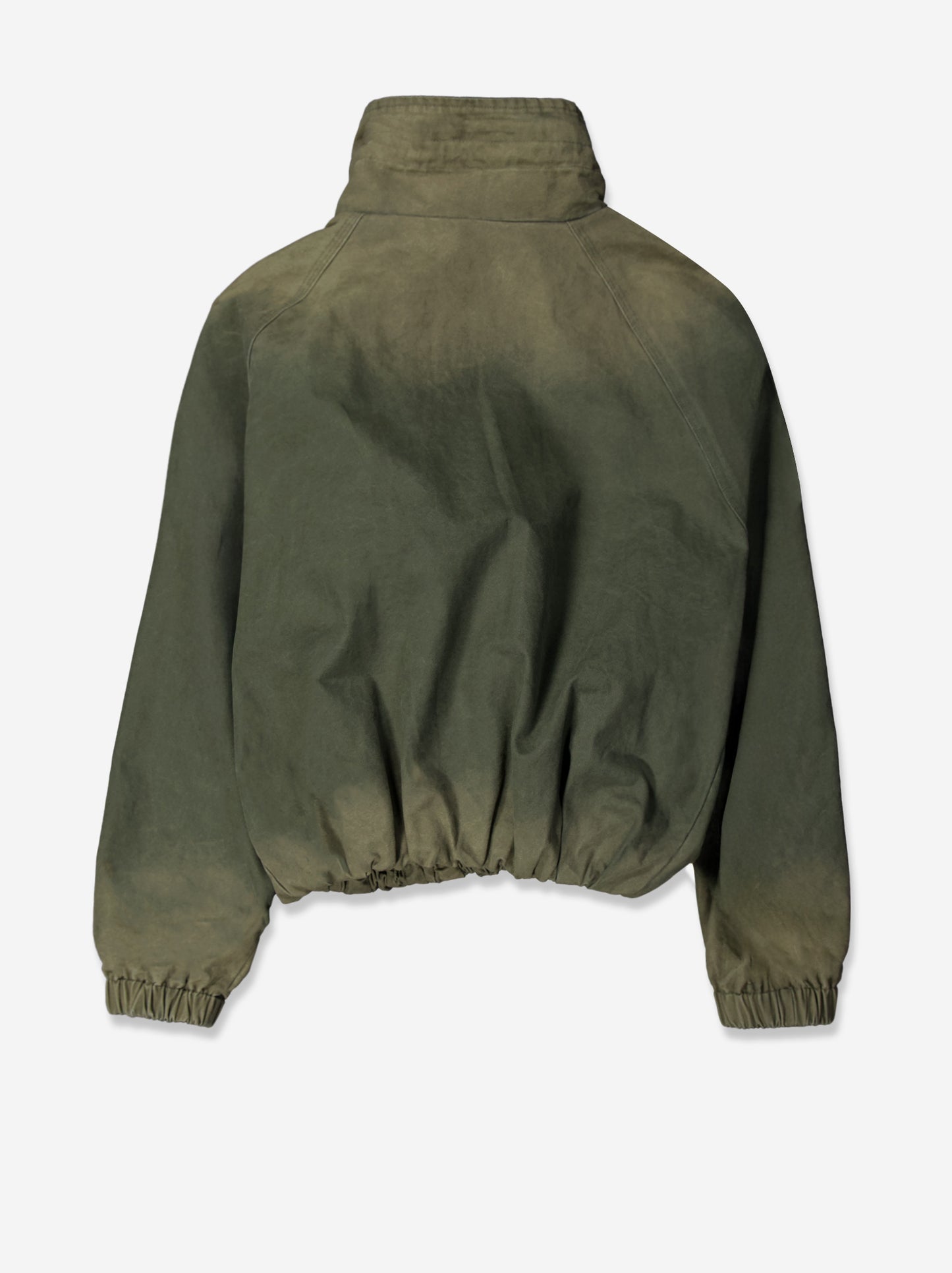 Chaqueta Bomber Efecto Lavado Caqui - Frenzy