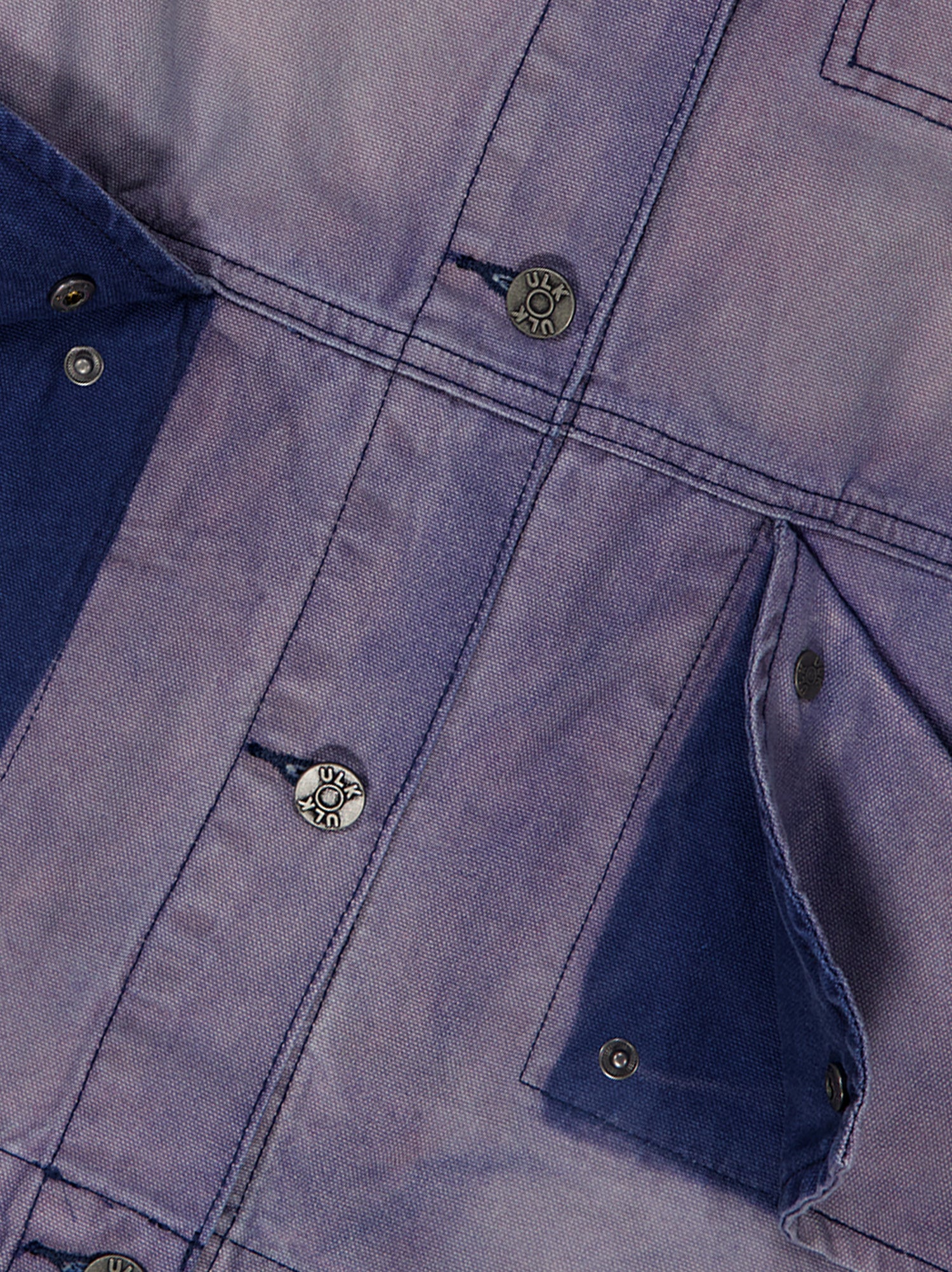 Washed Violet Jacket - Raze Blue