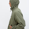 Chaqueta ligera textura verde - Wave