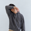Sudadera oversize de cremallera - Cádiz