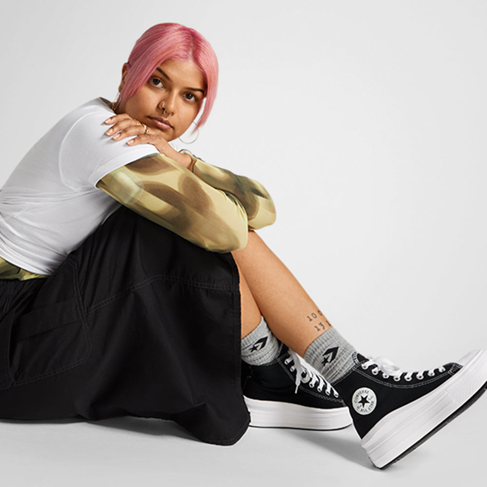 High Top Ulanka Zapatillas Plataforma Converse Chuck Taylor All