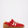 Coolway Becks X - Zapatillas de piel rojas