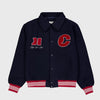Coolway Dark Navy Varsity - Retro Sports Jacket