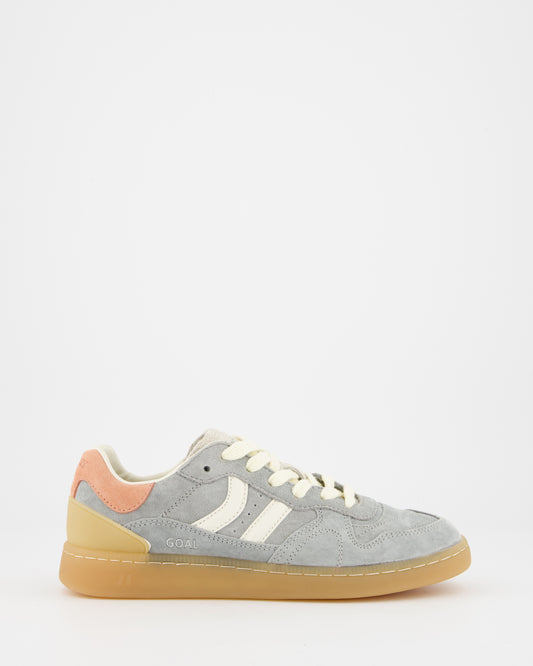 Coolway Goal - Zapatillas de piel azul grisáceo