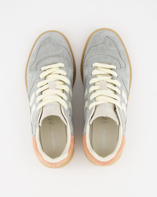 Coolway Goal - Zapatillas de piel azul grisáceo