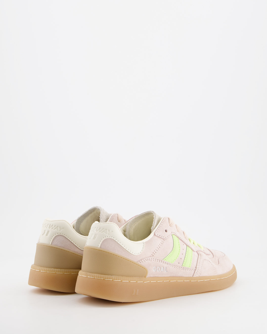 Coolway Goal Soft Pink - Suede Sneakers