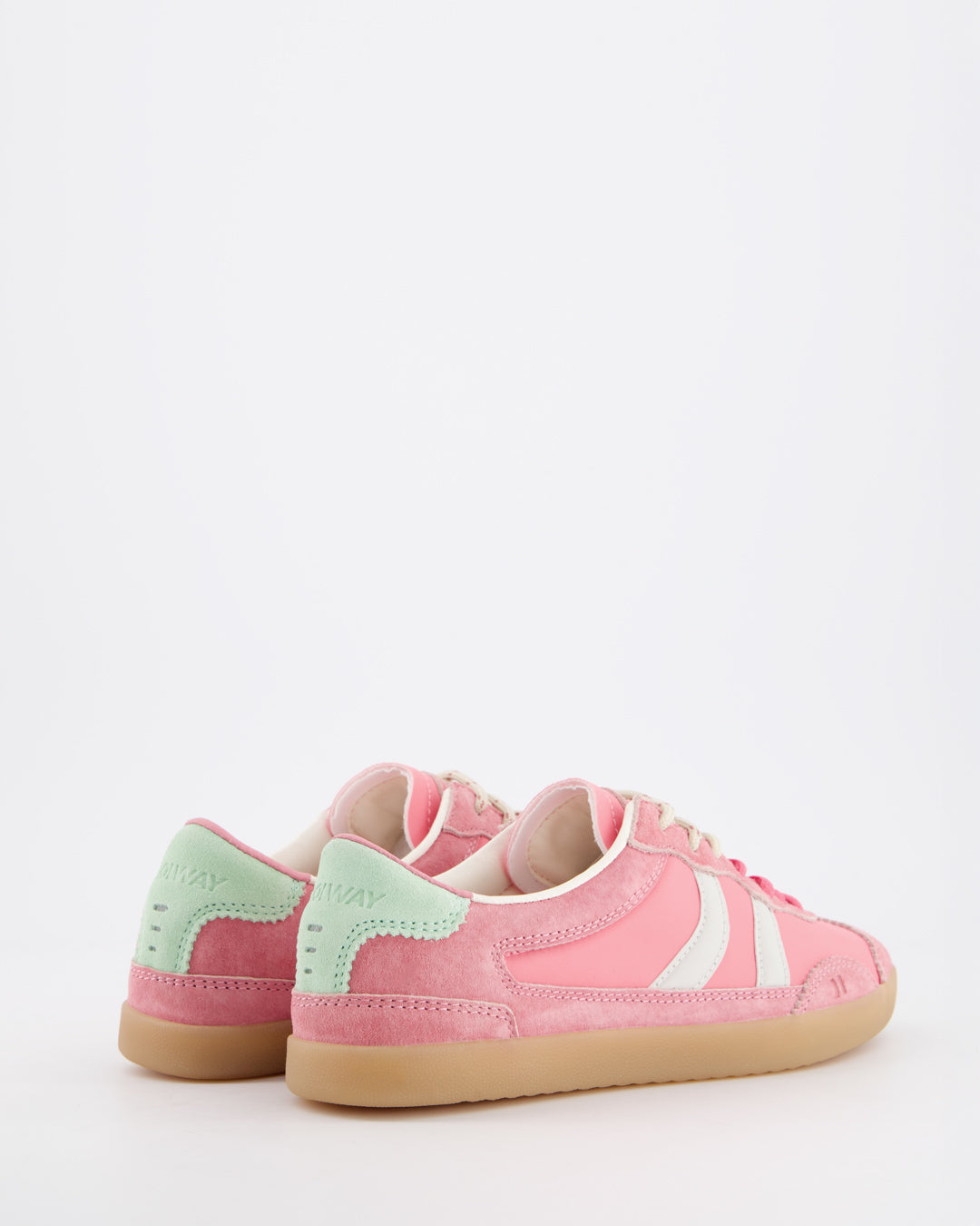 Coolway Kizuna Flamingo Blush - Zapatillas deportivas de ante y nylon