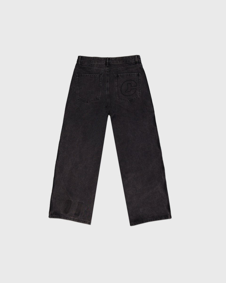 Coolway Loose Black Jeans - Jeans negros de corte suelto